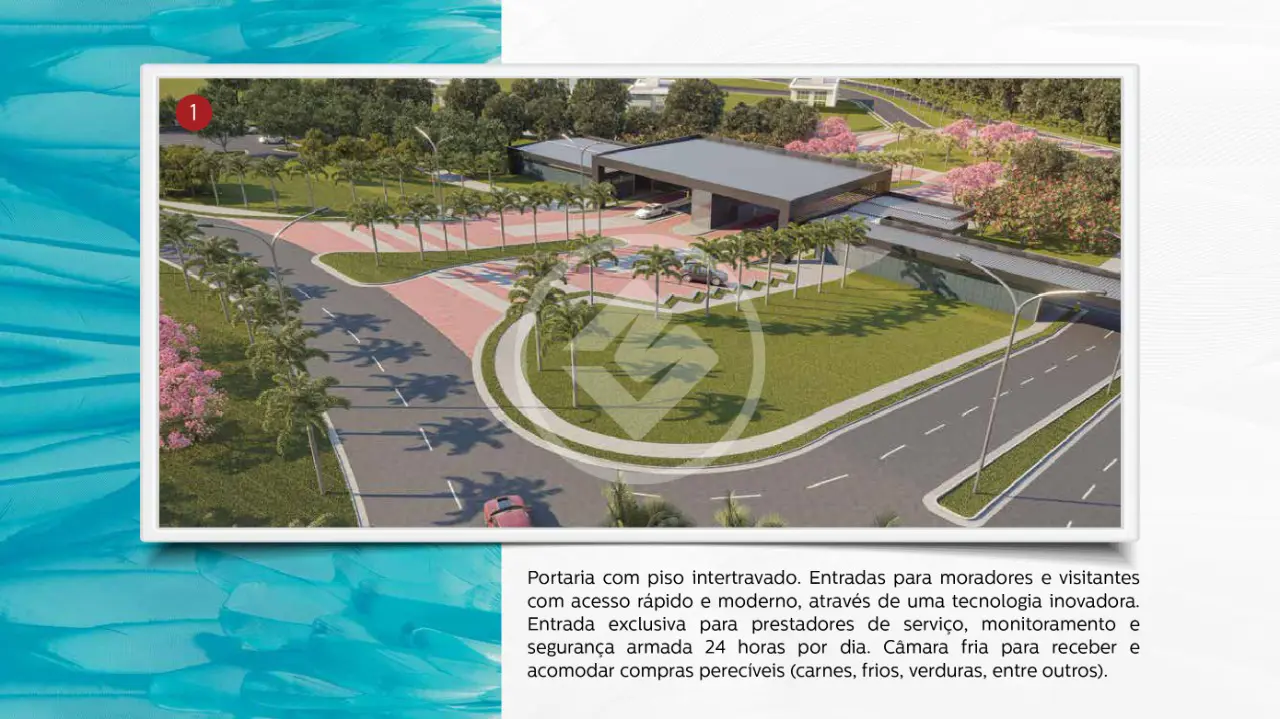 Lote 264 m² no Condomínio Jardins Capri - Ágio: R$120.000,00