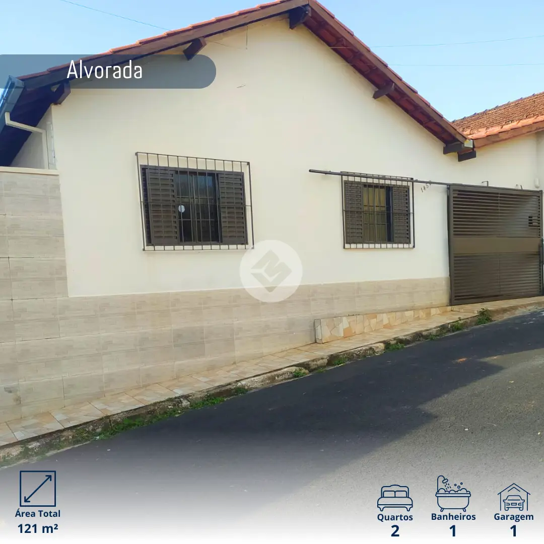 Encantadora casa próxima ao centro de Araxá!