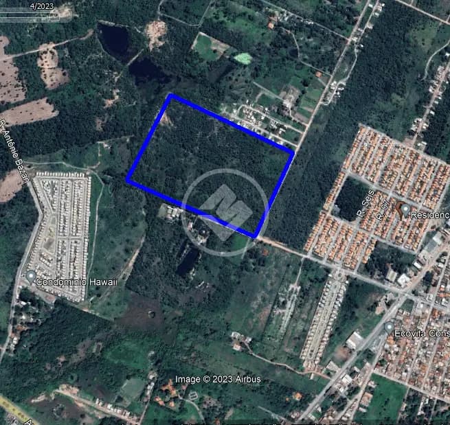 Área de 150.000 m2, Região do Pedra 90, menor metro quadrado da região