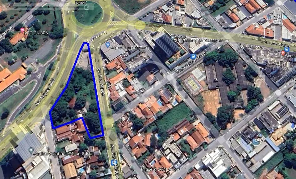 Terreno com 5.532M2, na Av Miguel Sutil.
