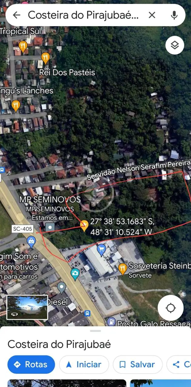 Terreno Costeira do Pirajubaé, Florianópolis - SC — foto 2
