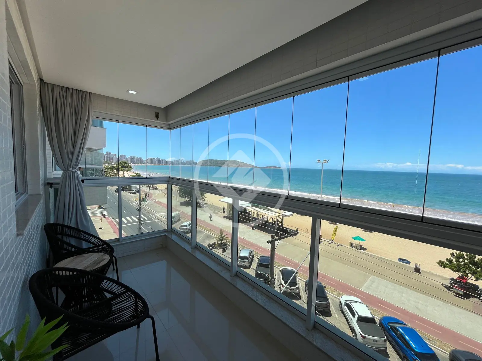 excelente apartamento de frente para o mar da praia do morro em Guarapari