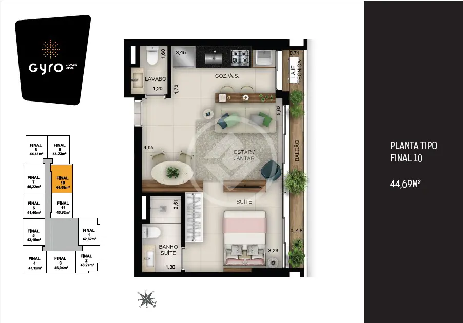 Flat 1 quarto no Setor Bueno, Goiânia — foto 6 de 6