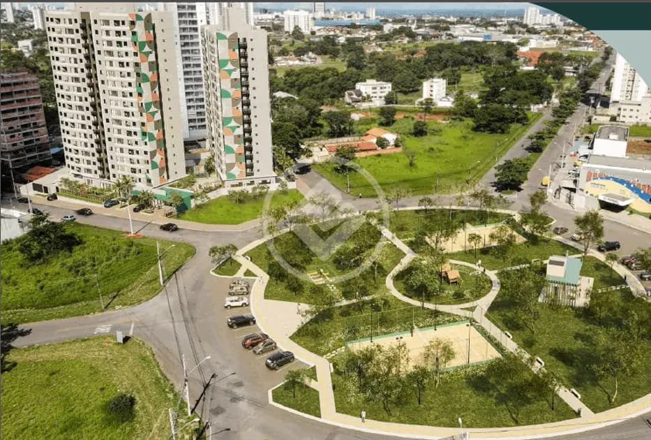 REF: Office2072 Apartamento no Edifício Art Haus, sendo 2 quartos 1 suíte com 55m²,Goiânia-GO