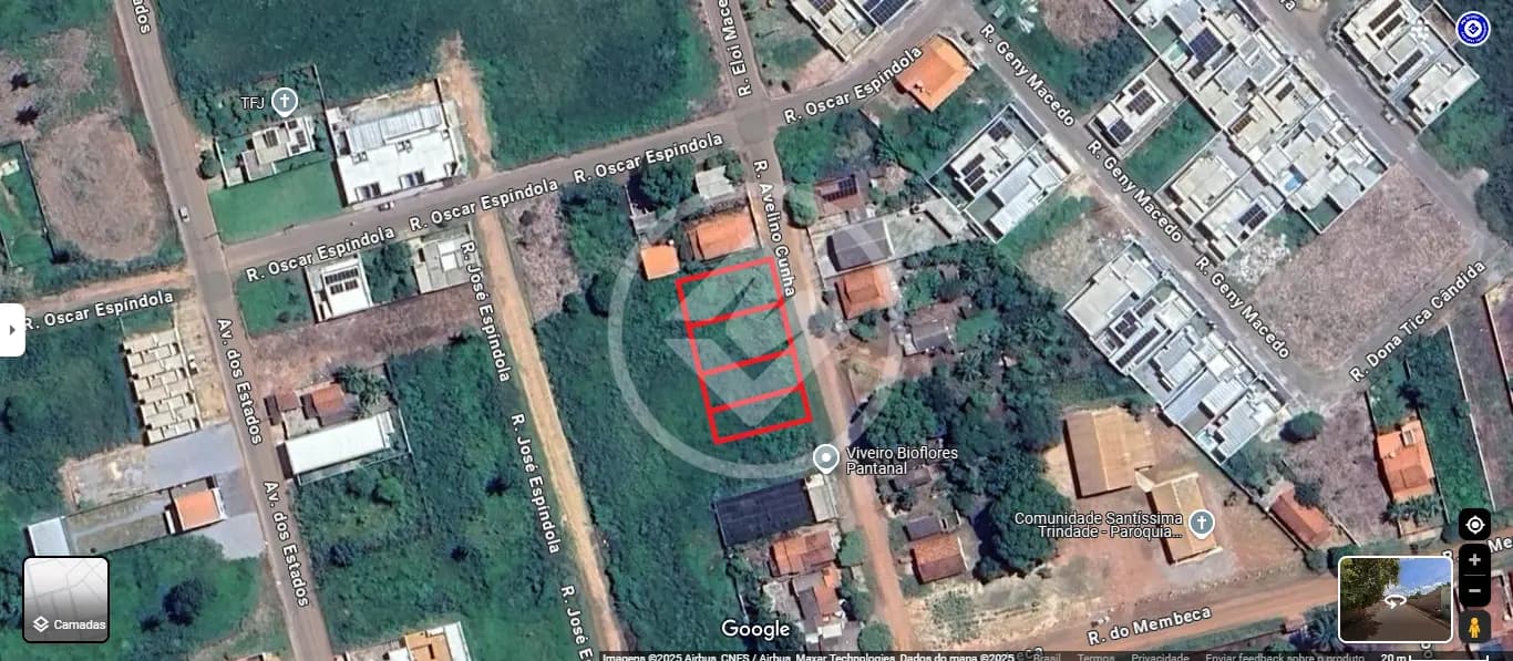 4 TERRENOS A VENDA NO BAIRRO JARDIM CELESTE