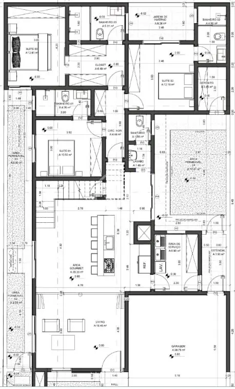 Casa Condomínio no Residencial Villa Toscana, Rondonópolis — foto 3 de 4