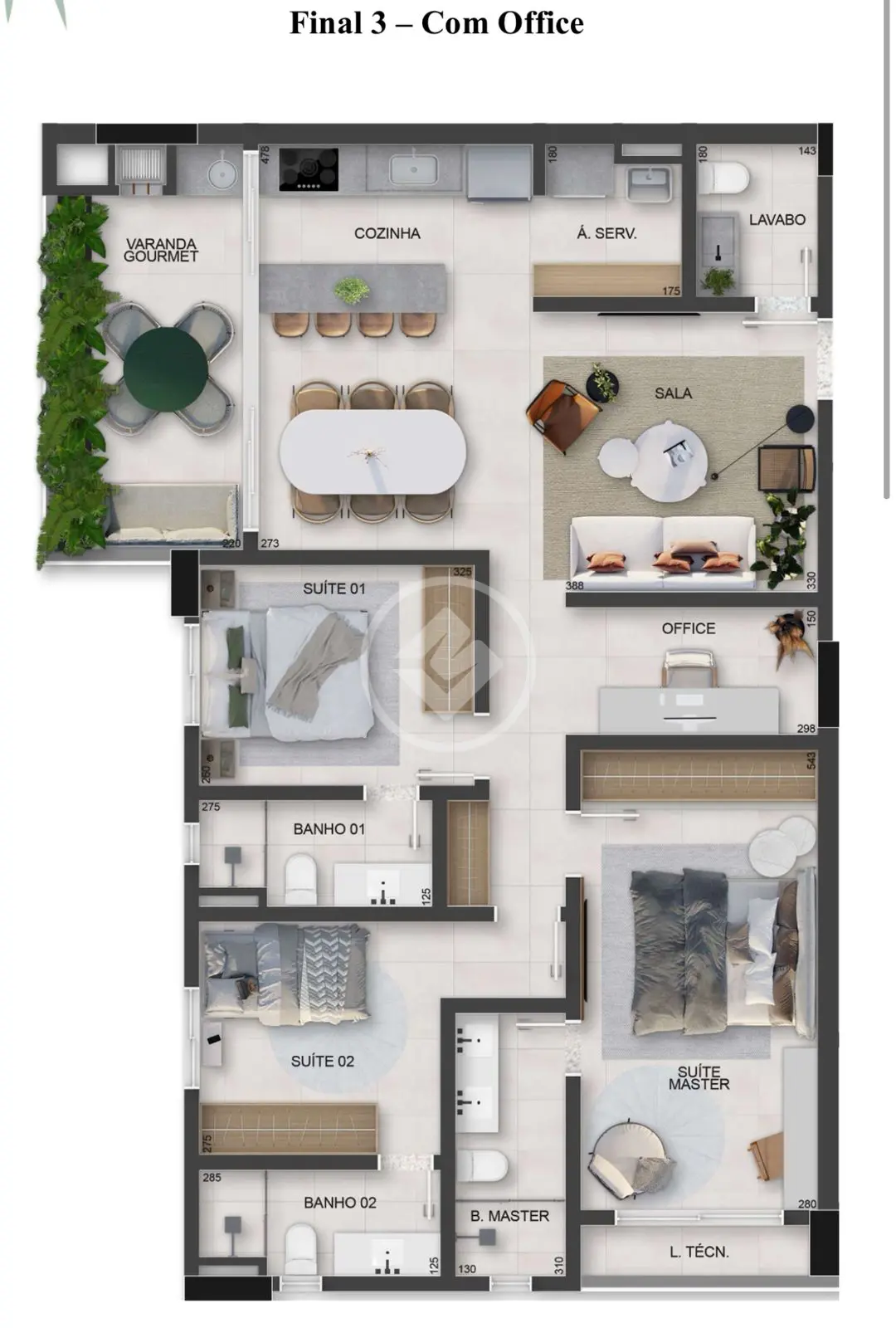 Apartamento 3 quartos no Santa Mônica, Uberlândia — foto 6 de 6