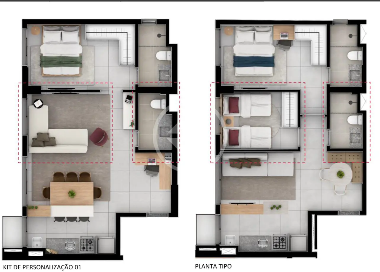 Loft / Studio 1 quarto no Setor Marista, Goiânia — foto 5 de 5