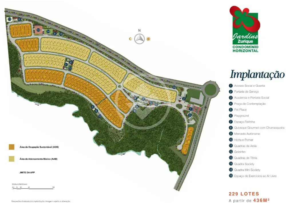 Terreno Condomínio Jardins Zurique, Goiânia - GO — foto 1