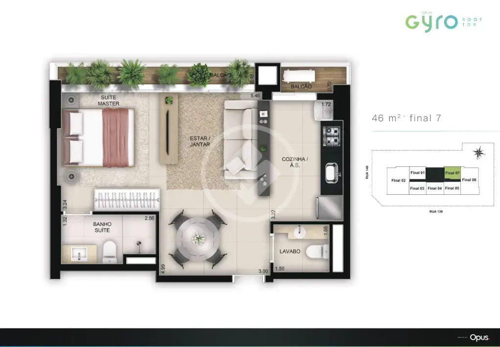 Loft / Studio 1 quarto no Setor Marista, Goiânia — foto 5 de 6