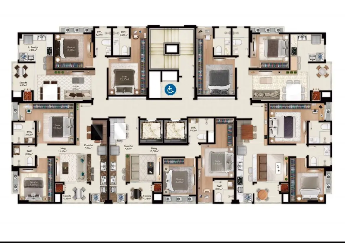 Apartamento 2 quartos no Morretes, Itapema — foto 5 de 6