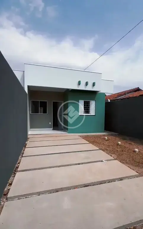 Casa com 2 quartos no Bairro Ouro Verde / VG - Quintal amplo de 210m² - Pronta pra morar - Aceita FGTS - Financiamento pelo Programa Minha Casa Minha Vida
