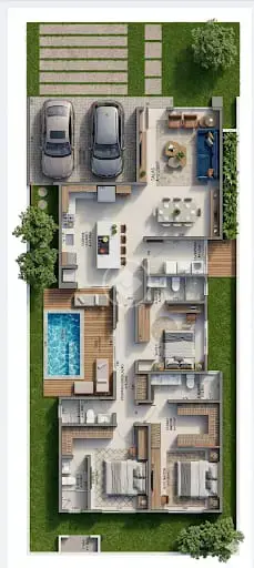 Casa Condomínio 3 quartos no Novo Mundo, Várzea Grande — foto 5 de 6