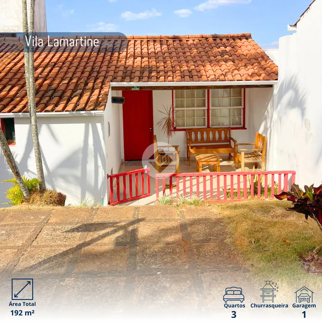 Linda casa a venda no condomínio Villa Lamartine (Área ll)