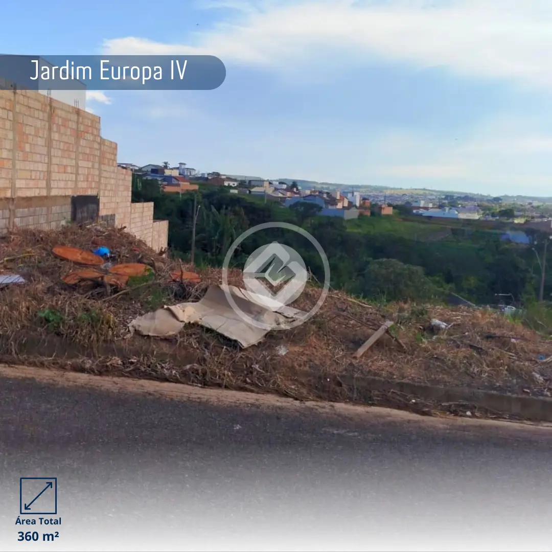 Terreno Jardim Europa IV, Araxá - MG — foto 1