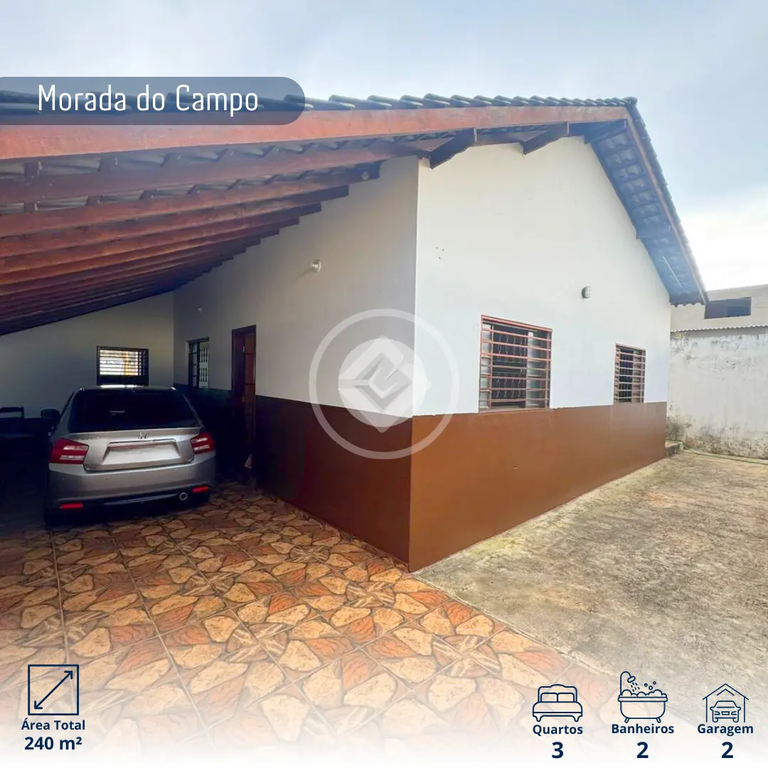 Casa Loteamento Novo Pão de Açucar, Araxá - MG — foto 1