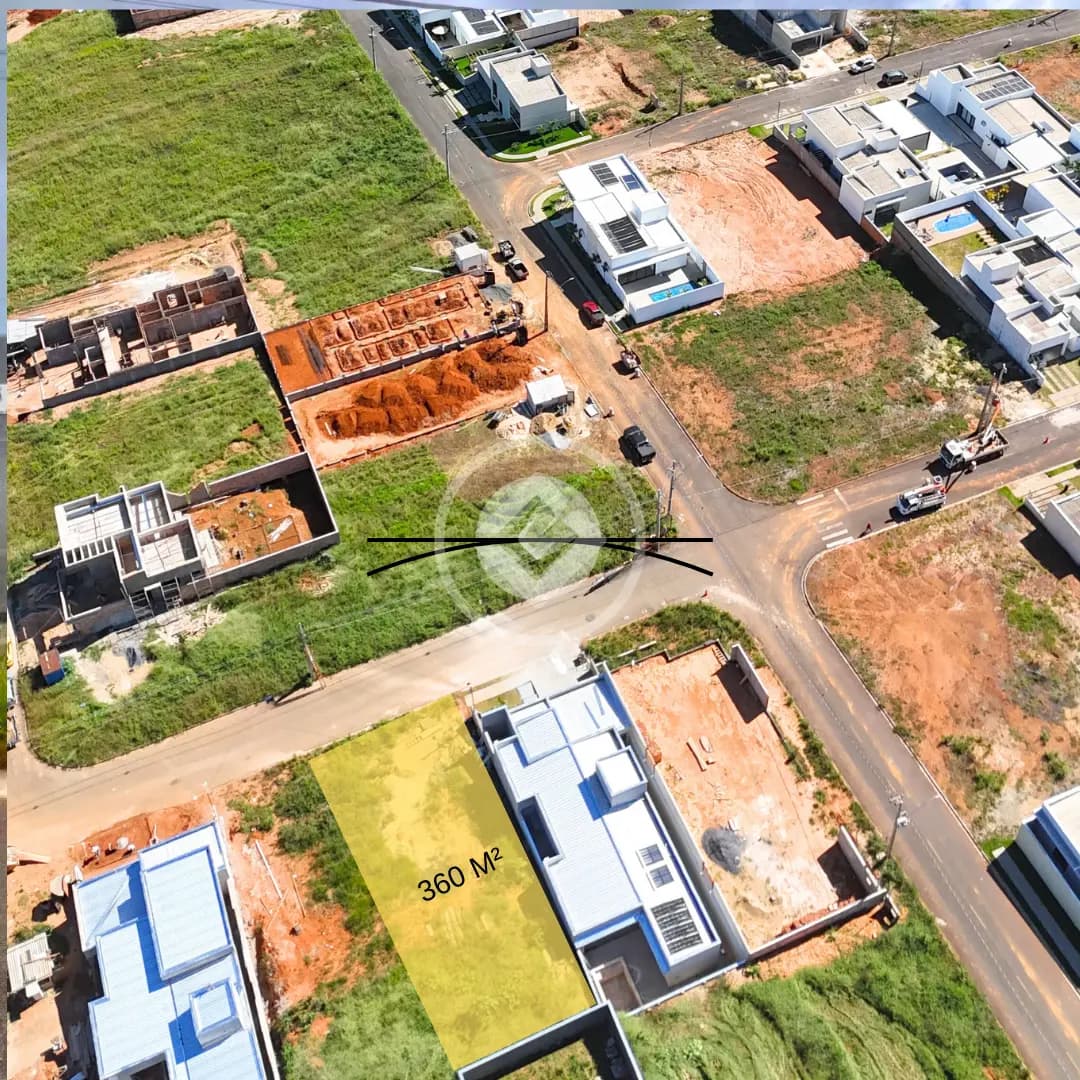 Terreno Condomínio Loteamento Residencial Condomínio Villágio II, Araxá - MG — foto 2