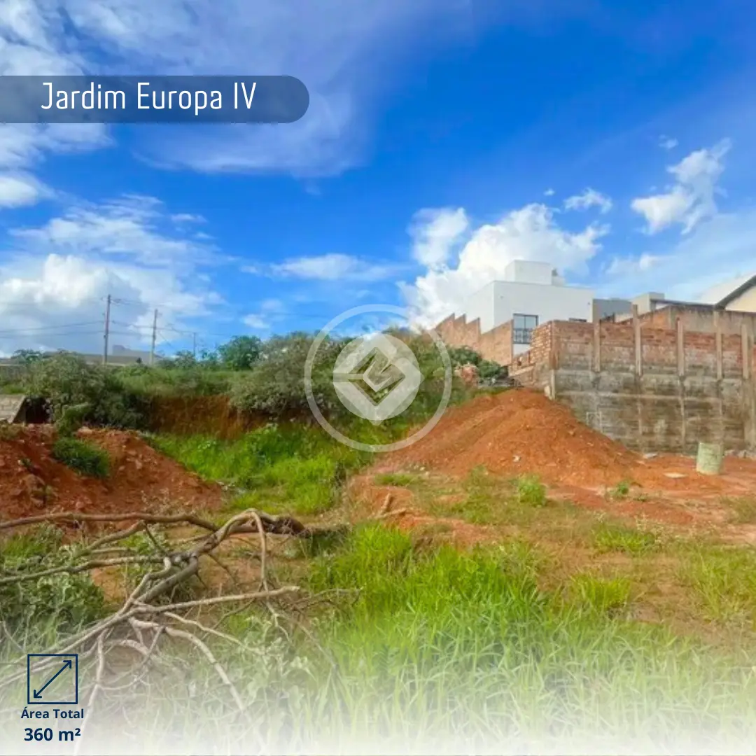 Terreno Jardim Europa IV, Araxá - MG — foto 1