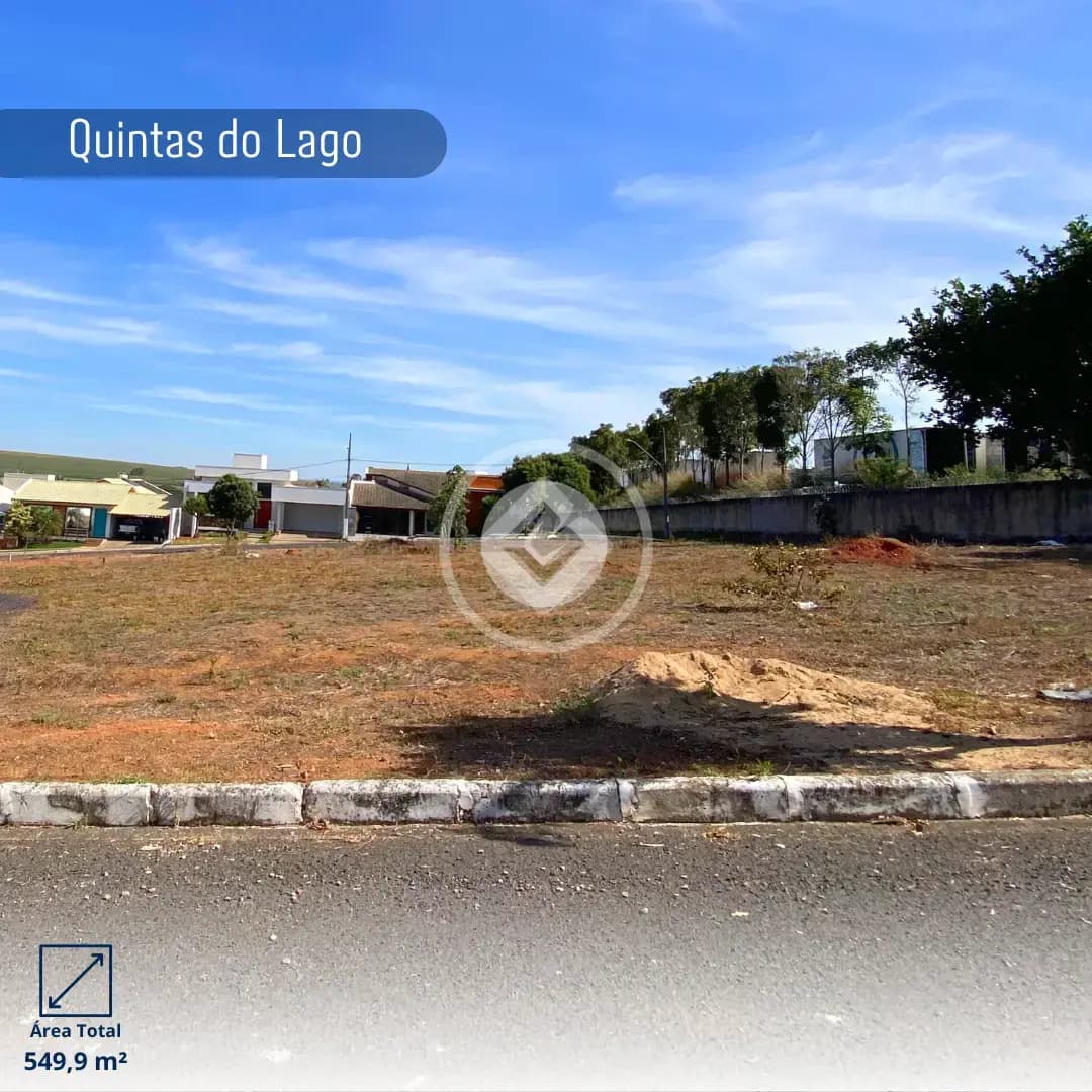 Terreno Condomínio Loteamento Quintas do Lago, Araxá - MG — foto 1