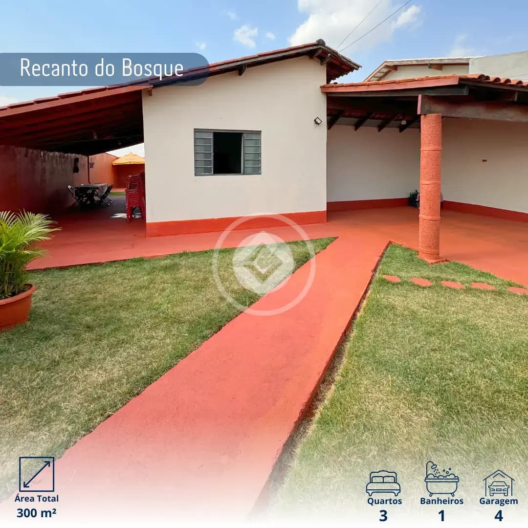 Linda Casa no Recanto do Bosque