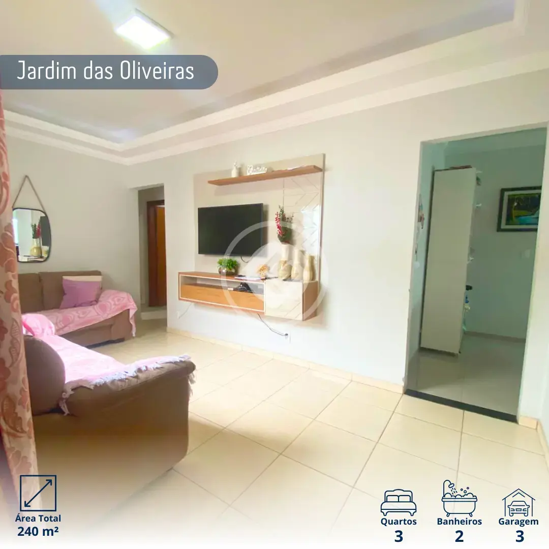 Casa Residencial Jardim das Oliveiras, Araxá - MG — foto 1