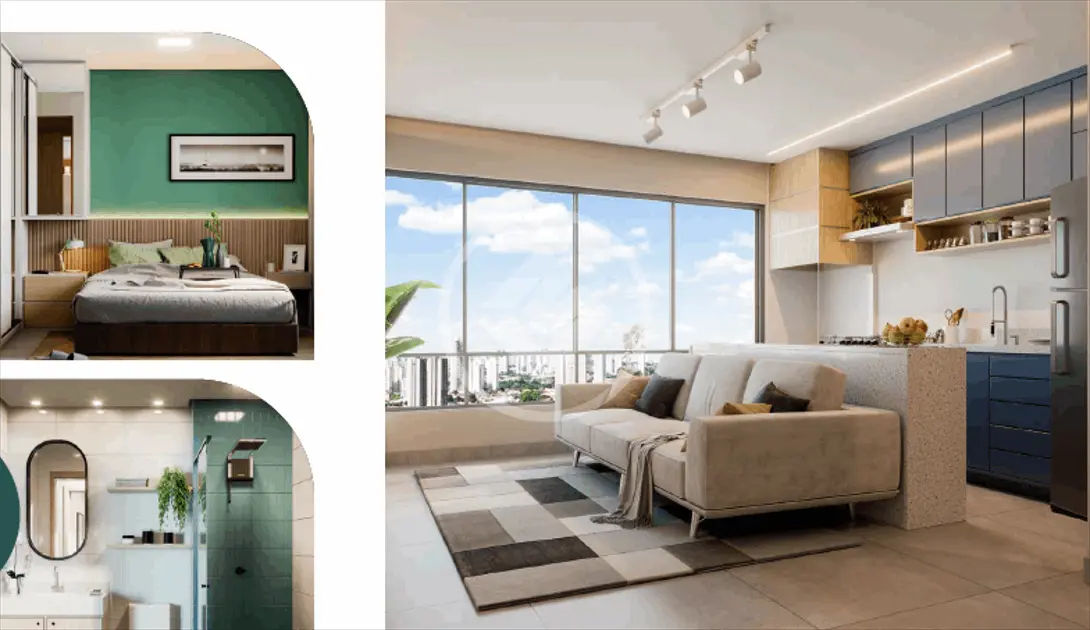 Apartamento 2 quartos no Vila Rosa, Goiânia — foto 3 de 6