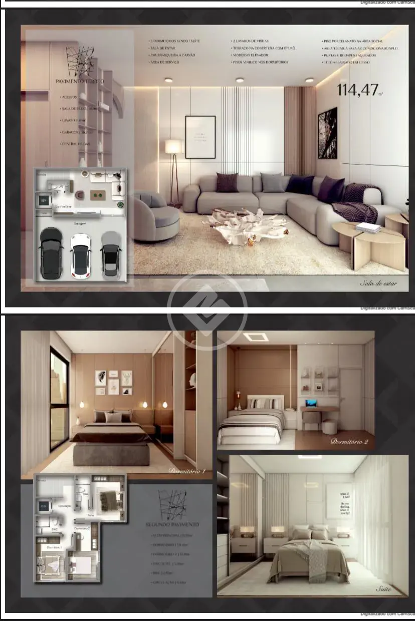 Apartamento Triplex 3 quartos no Centro, Balneário Camboriú — foto 4 de 5