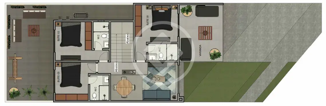 Casa Condomínio 3 quartos no São Bento, Paulínia — foto 4 de 5