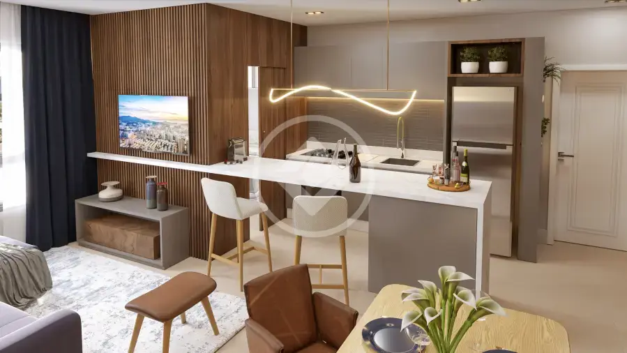 Apartamento 1 quarto no Centro, Cascavel — foto 4 de 6