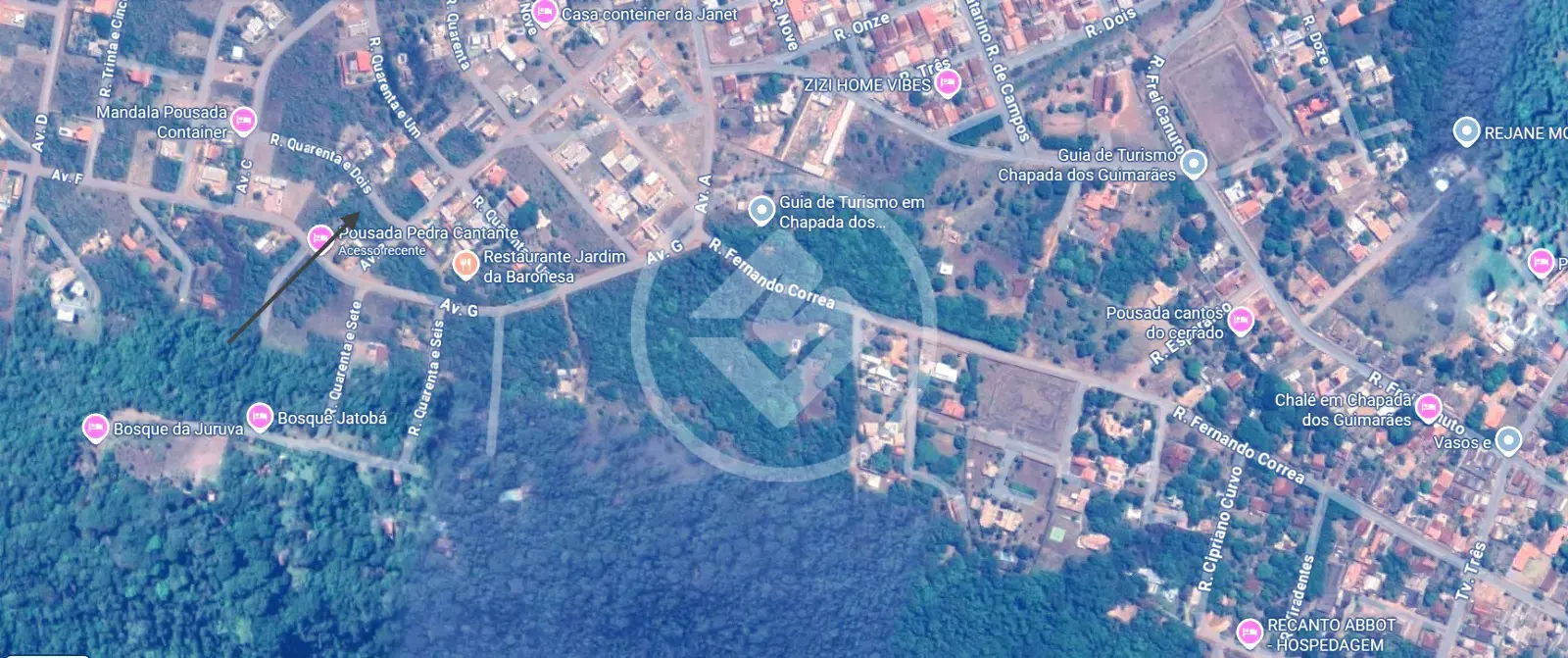 Terreno FLORADA DA SERRA, Chapada dos Guimarães - MT — foto 2
