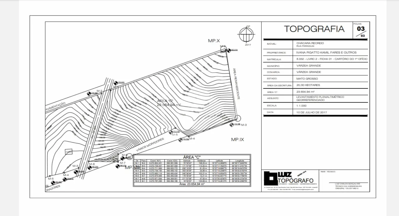 Área de 160.000 m2