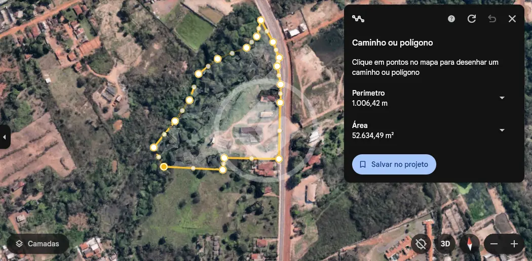 Terreno de 52 mil metros $20.000.000,00