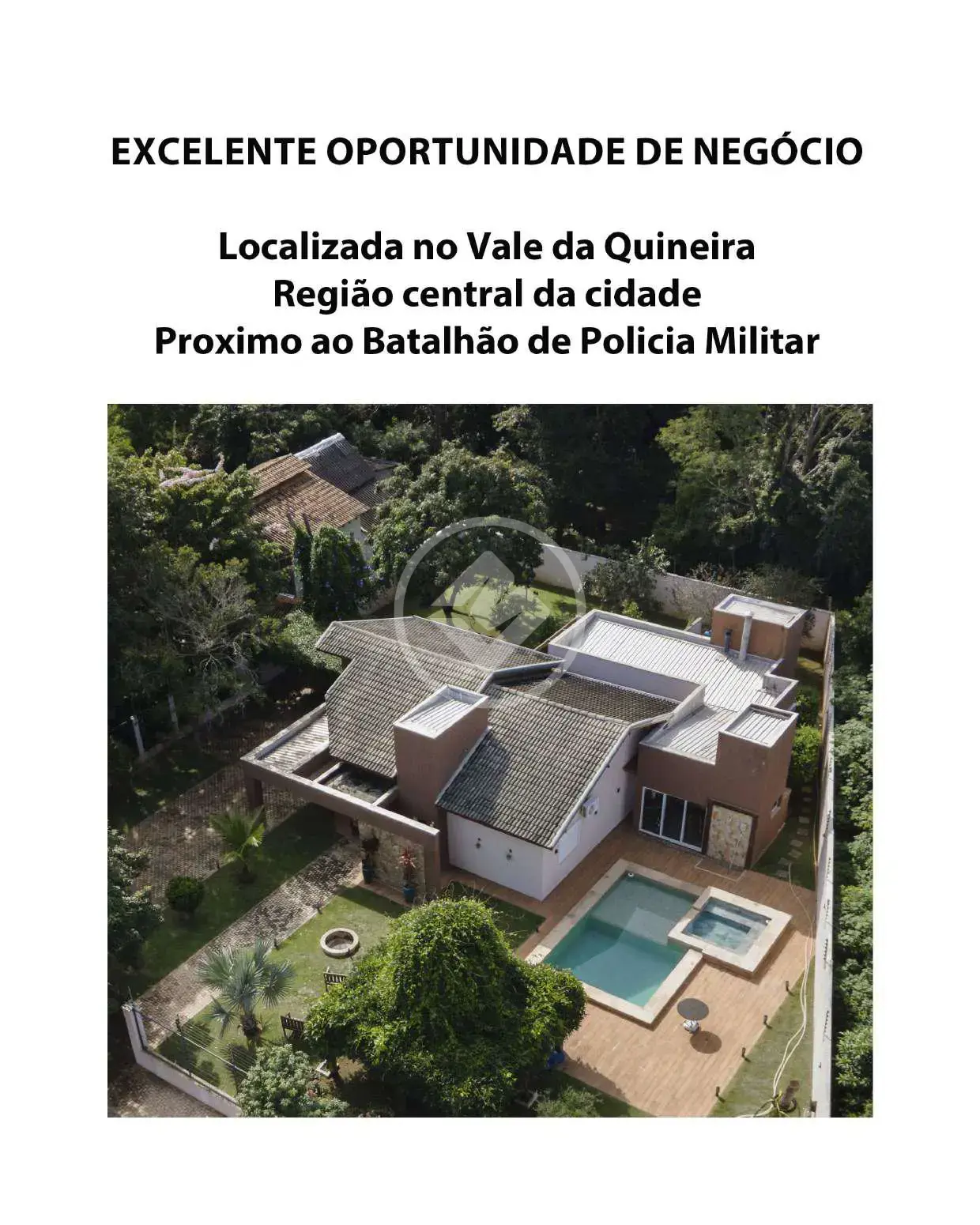 Casa em Chapada dos Guimarães de Dois Quartos Sendo Duas Suítes Mobiliado R$ 1.800.000,00