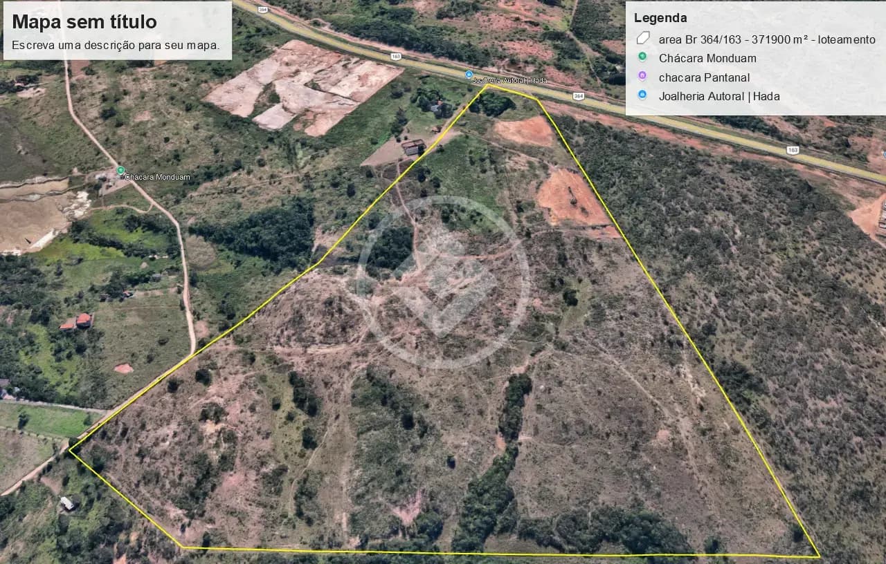 Área A Venda- 37 Hectares- localizado no Novo Mundo Várzea Grande, Br163