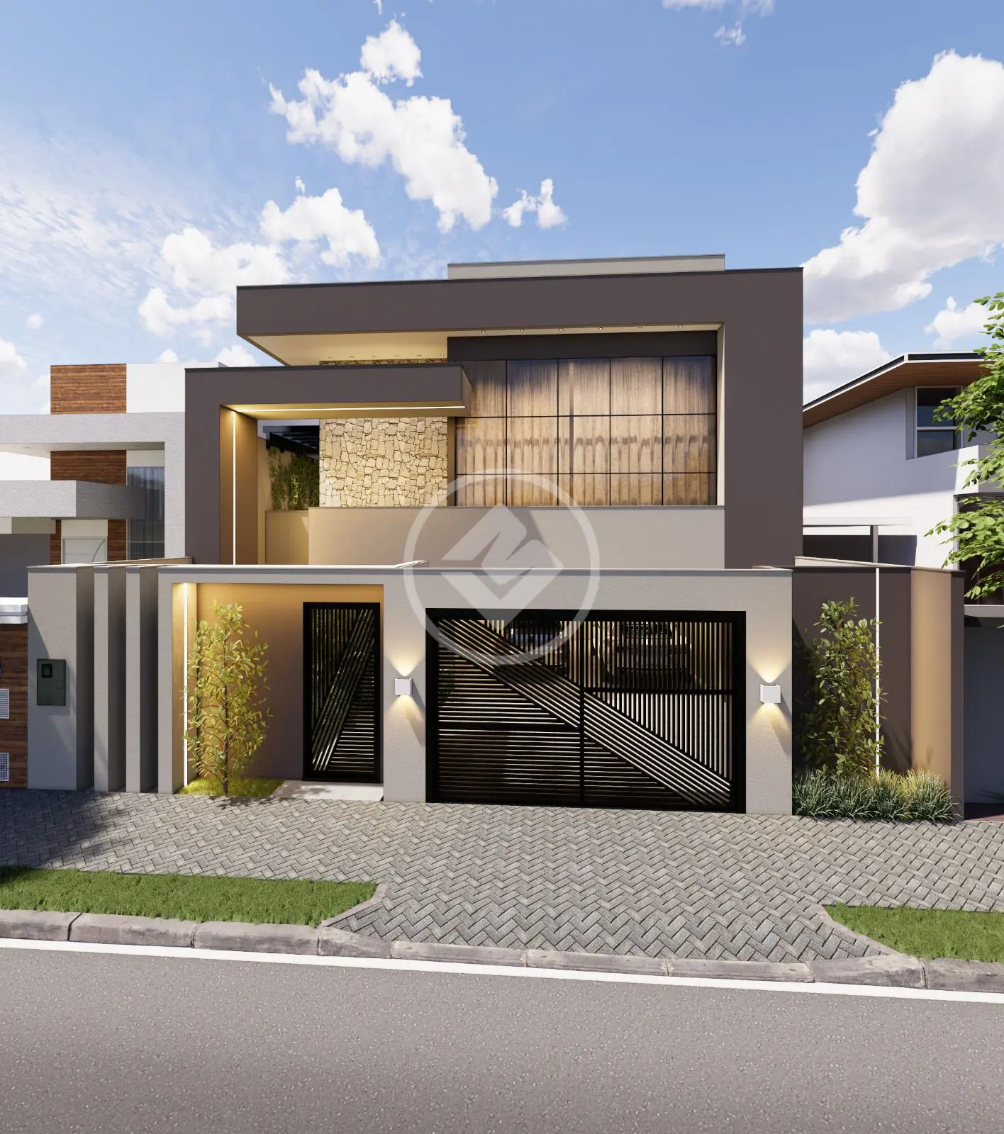 Vende-se Casa Sobrado de 248,36m2. Com 3 Suítes sendo uma Master com Closet Bairro Jardim Santa Marta R$ 1.590.000,00.