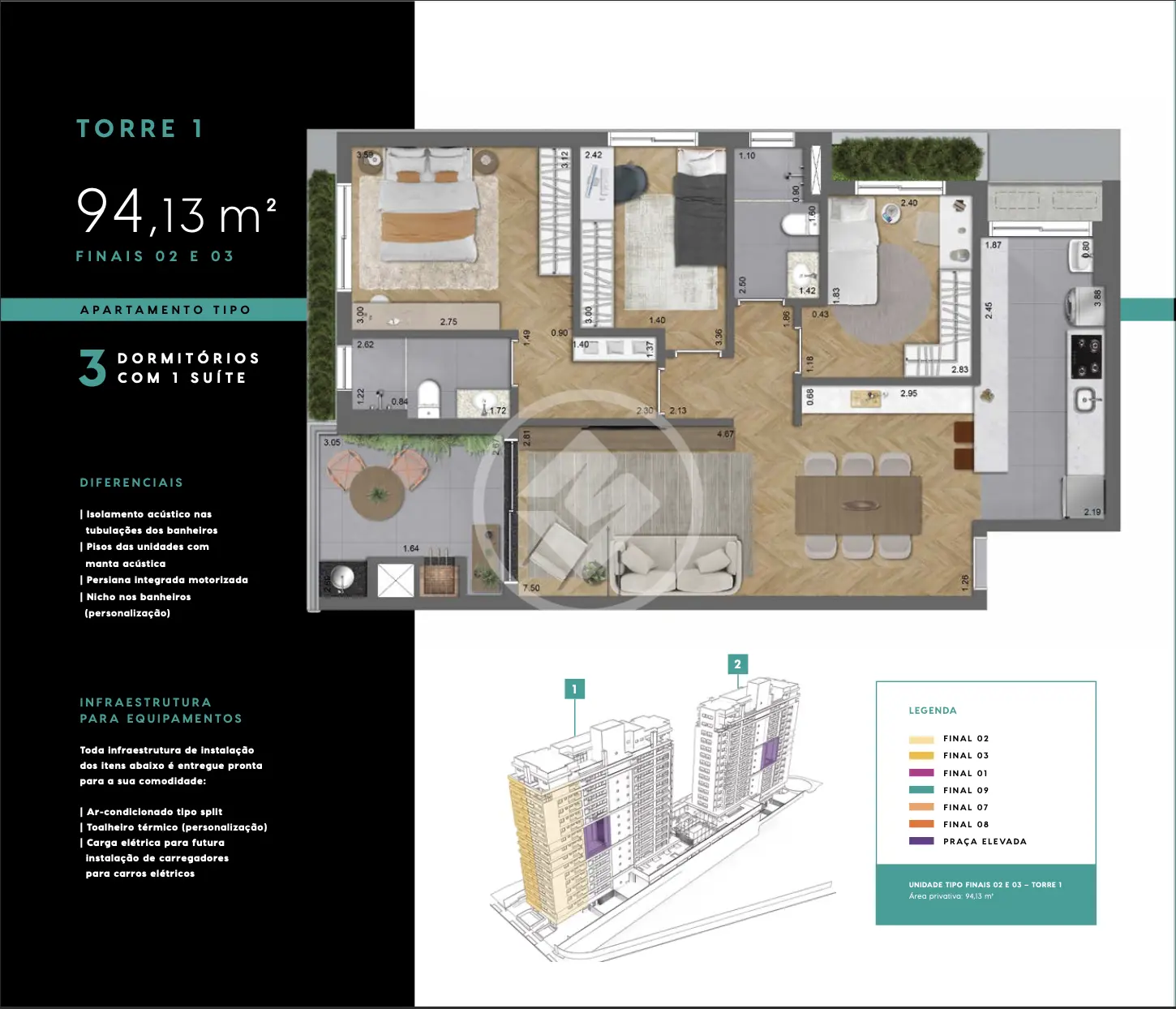 Apartamento 3 quartos no BIGORRILHO, Curitiba — foto 6 de 6