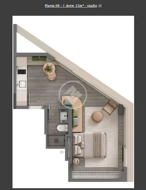 Loft / Studio BATEL, Curitiba - PR — foto 2