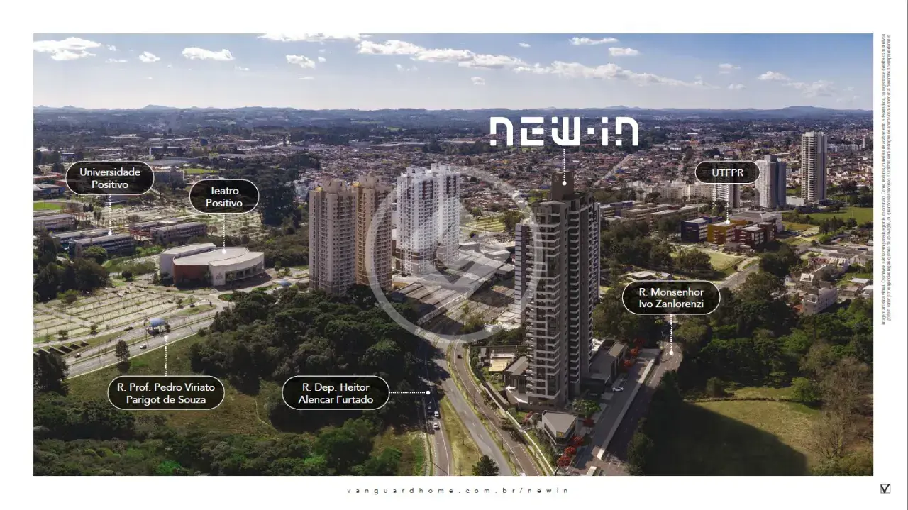 Apartamento Campina do Siqueira, Curitiba - PR — foto 1
