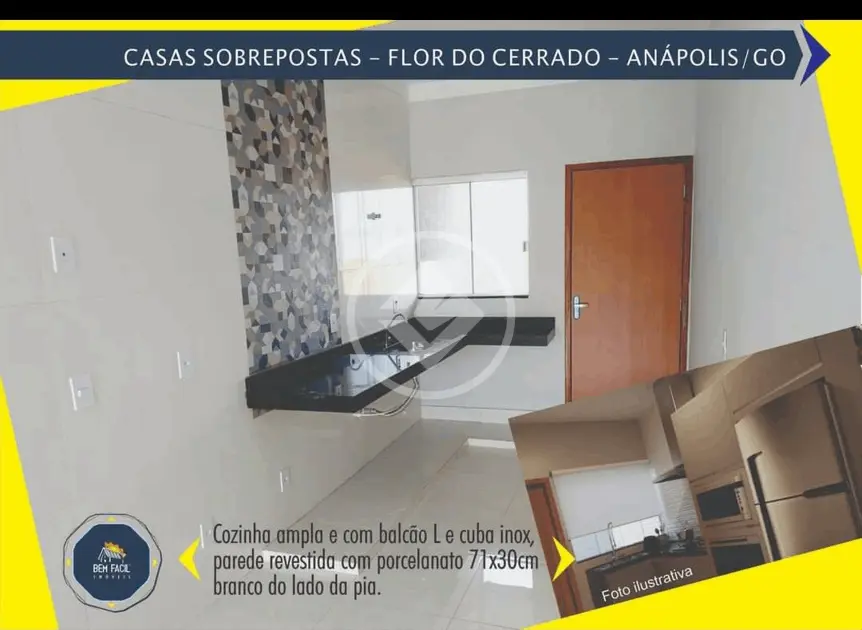 Apartamento 3 quartos no Residencial Flor do Cerrado, Anápolis — foto 5 de 6