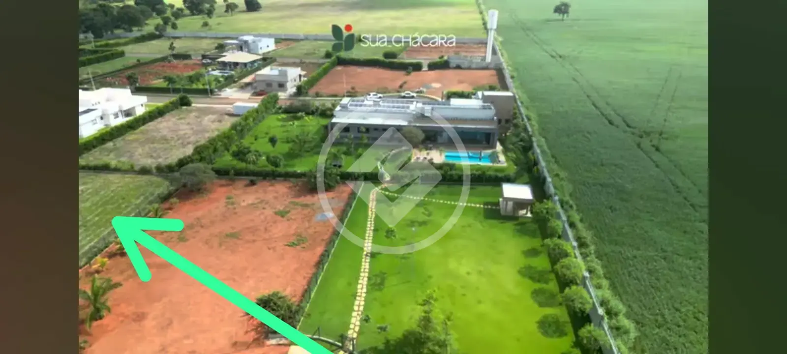 TERRENO NO CONDOMINIO DE CHACARA RECANTO PARAISO EM GUAPO GO