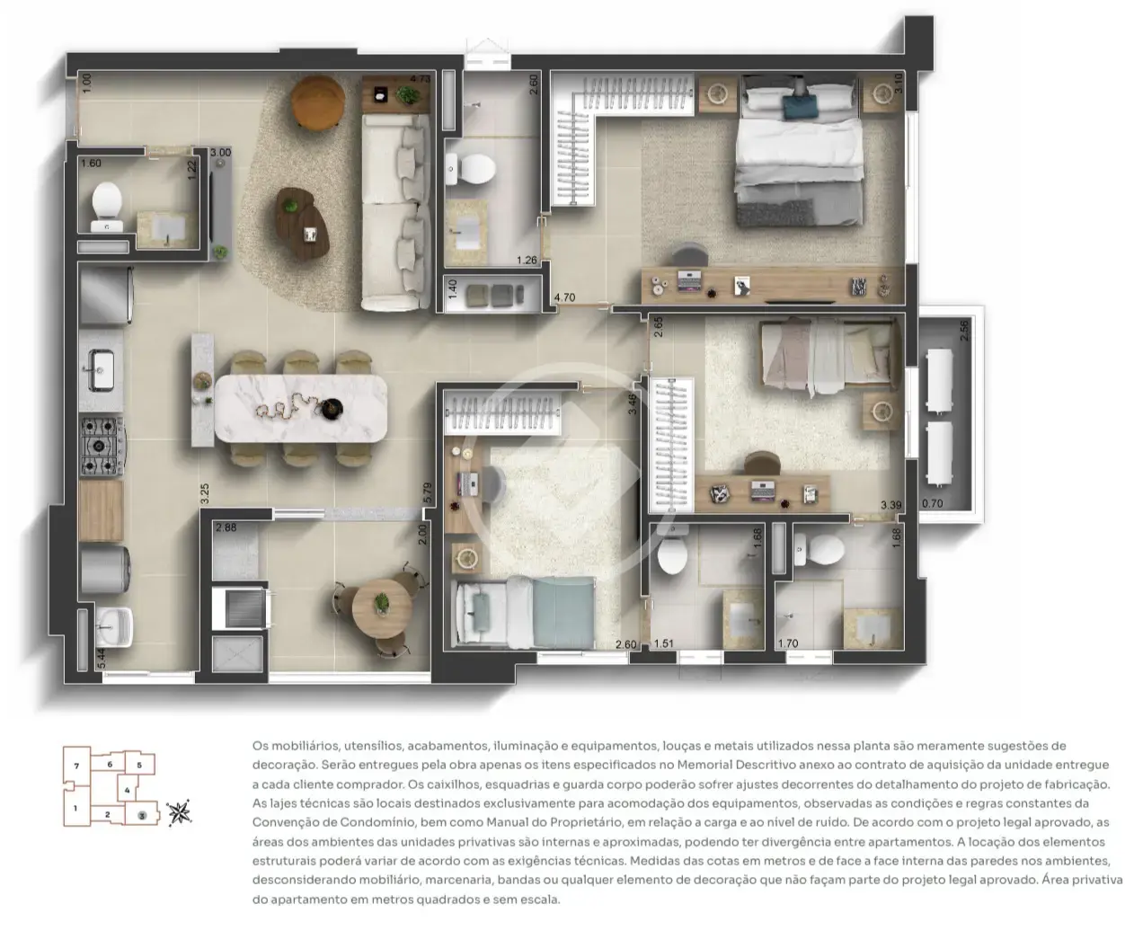 Apartamento Setor Bueno, Goiânia - GO — foto 1