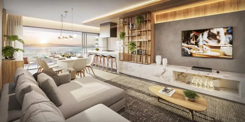 Apartamento 3 quartos no Cacupé, Florianópolis — foto 4 de 6
