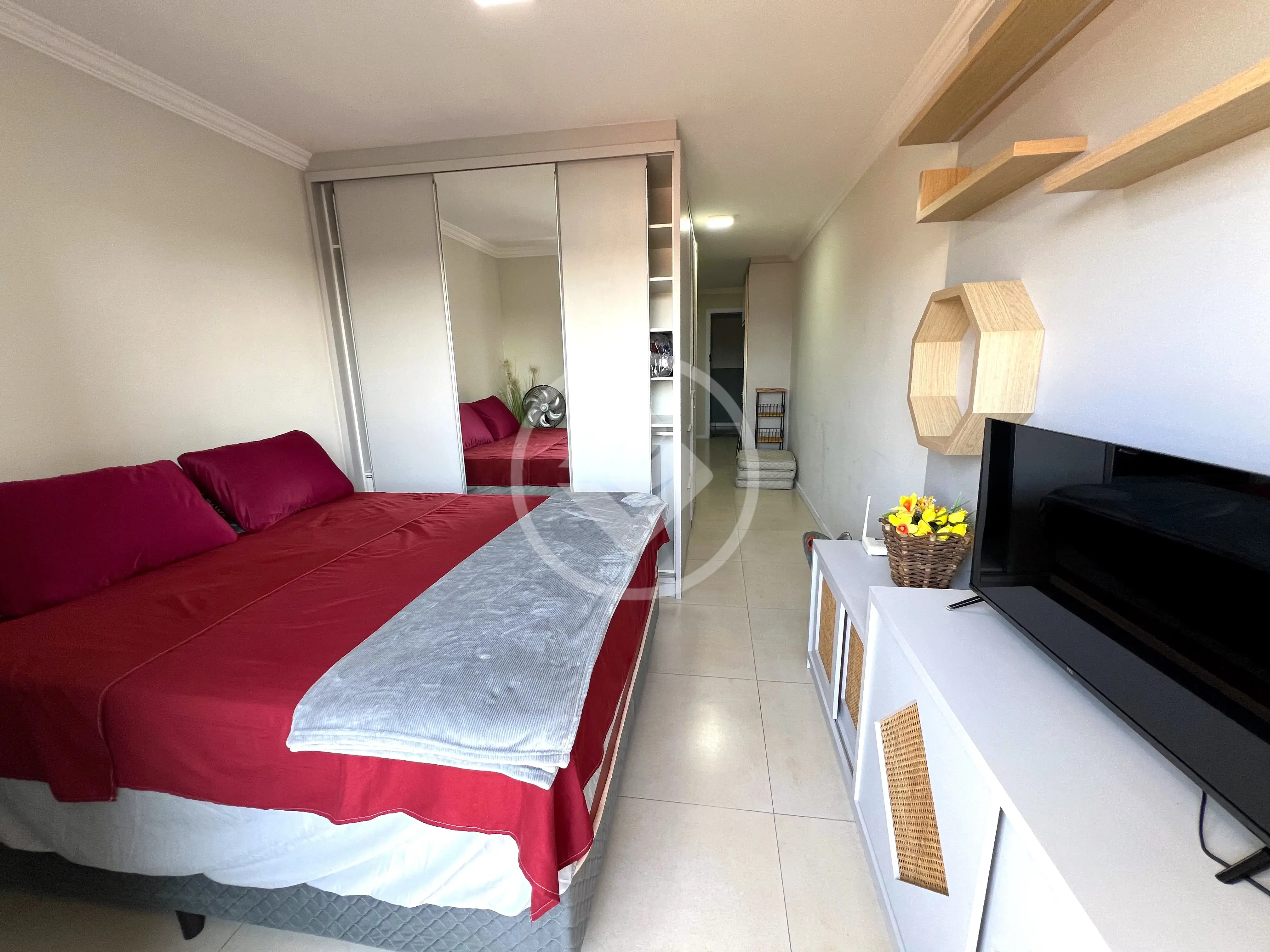 Studio amplo no Ribeirão da Ilha