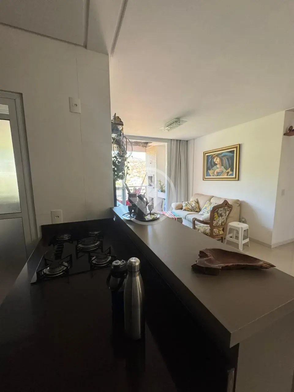 Apartamento com vista para a natureza no Córrego Grande