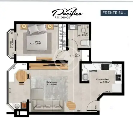 Apartamento Ingleses do Rio Vermelho, Florianópolis - SC — foto 2
