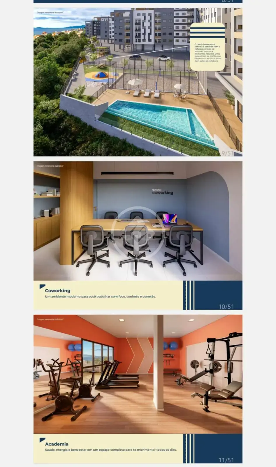 Apartamento 3 quartos no Centro, São José — foto 3 de 5