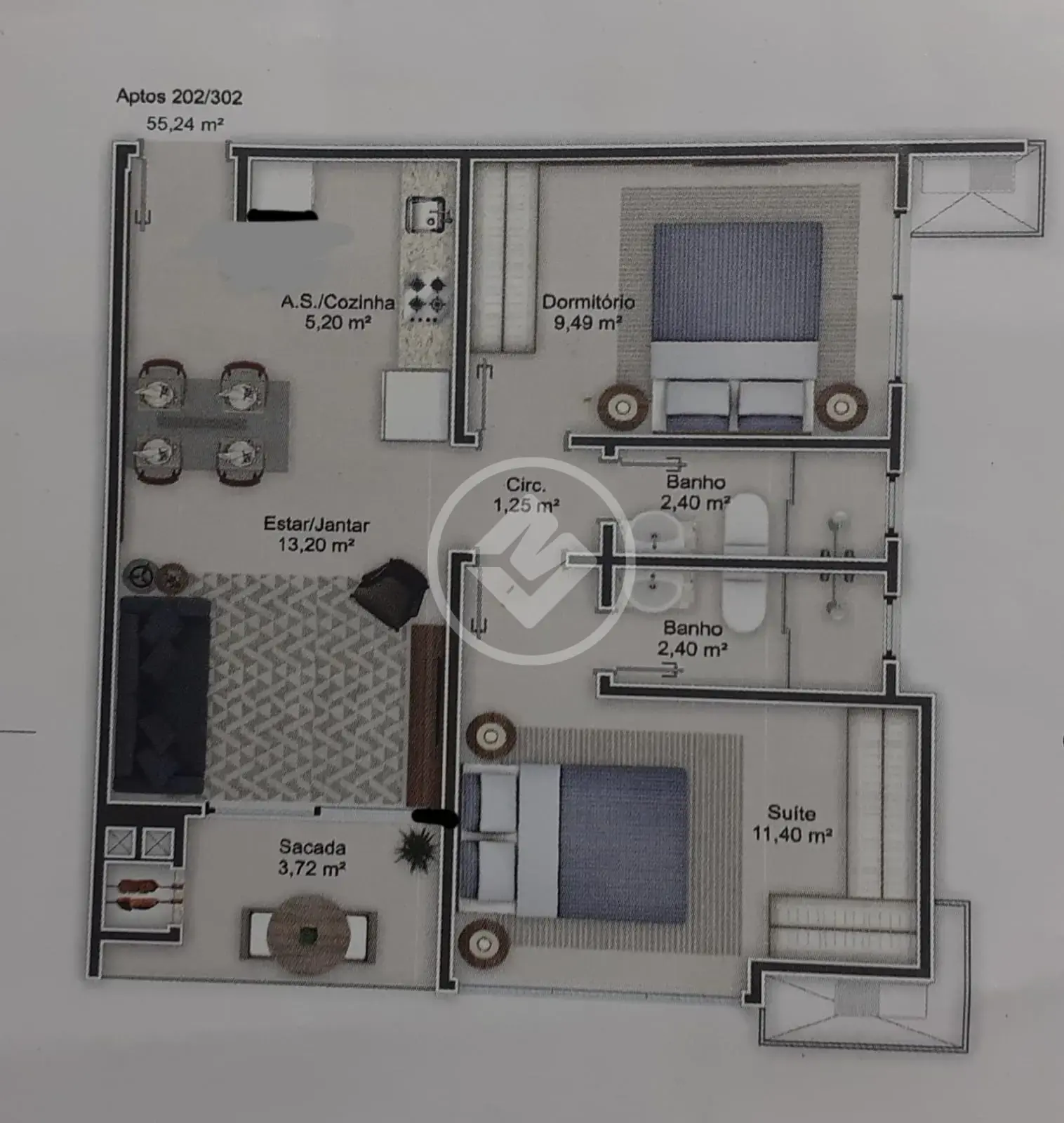 Apartamento 2 quartos no Ingleses do Rio Vermelho, Florianópolis — foto 4 de 5