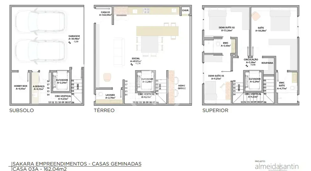 Casa 3 quartos no Córrego Grande, Florianópolis — foto 4 de 6