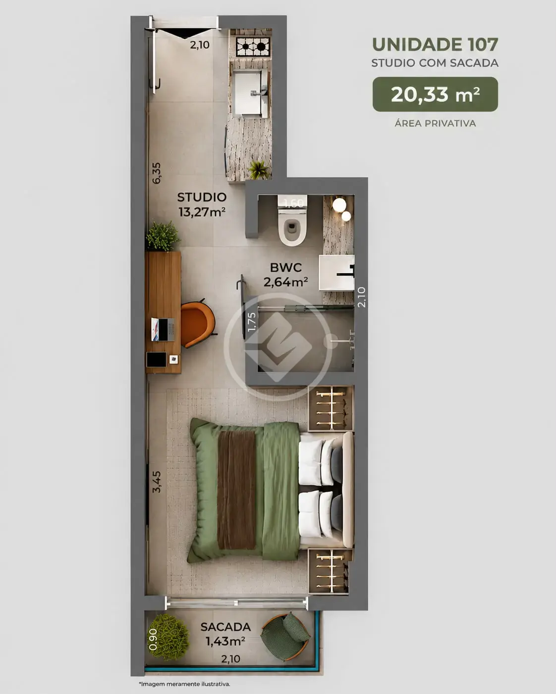 Apartamento Centro, Florianópolis - SC — foto 2