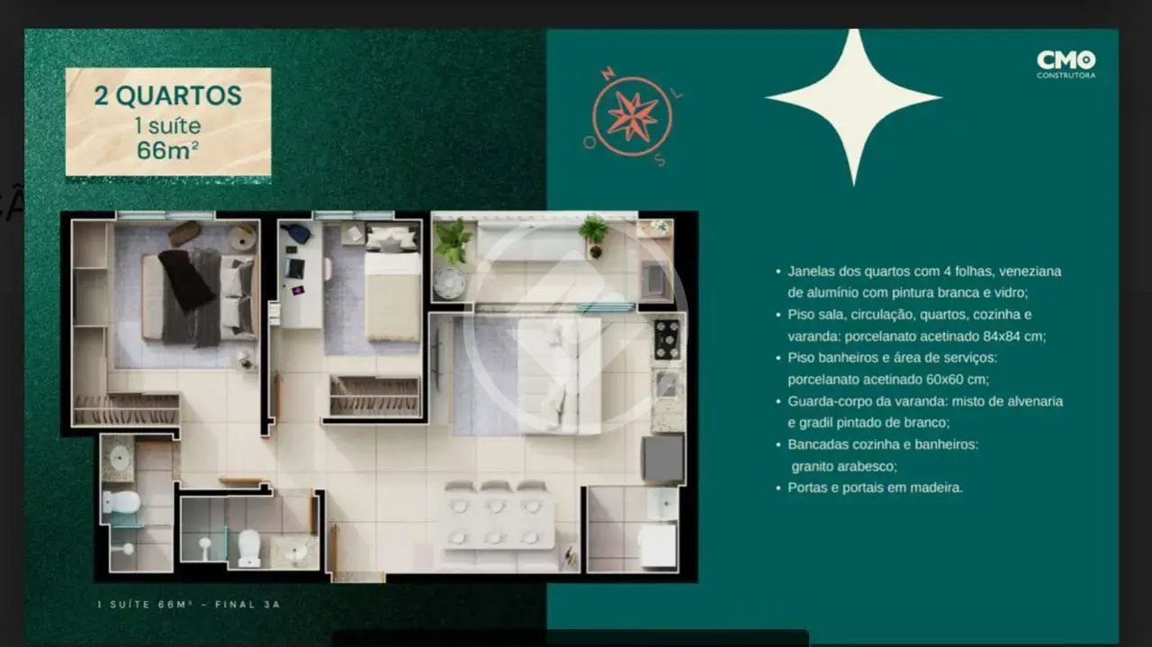 Apartamento 2 quartos no Setor Bueno, Goiânia — foto 4 de 4